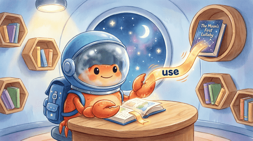 [Illustration: A cartoon folder tree structure showing src/ folder with four glowing files: main.rs, input.rs, random.rs, game_logic.rs. Arrows connect them showing how modules interact. Ferris stands beside giving a thumbs up. Style: clean infographic, educational, bright colors, 16:9.]